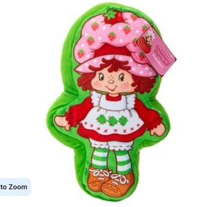 Strawberry Shortcake Plush Toy - Green and Red